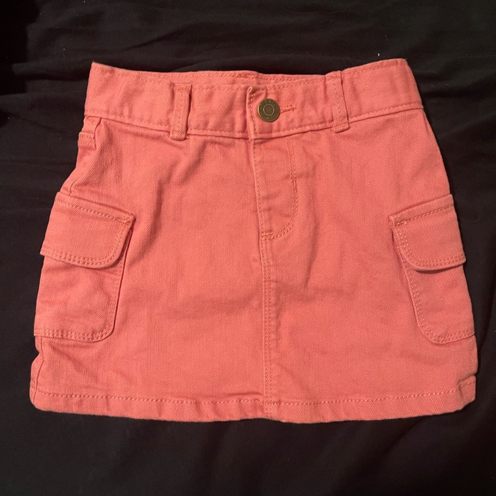 Toddler jean skirt